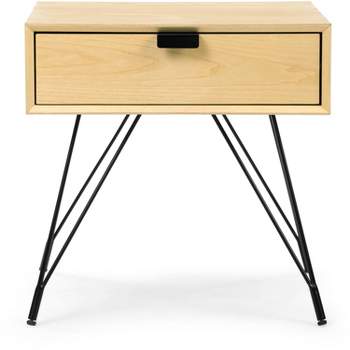 Newell Side Table Natural - Adore Decor