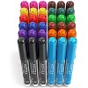 Arteza Kids Fine Tip Washable Markers, 42 Bright Colors, 36 Washable Marker Pens and 6 Non-Washable Neon Pens, School Supplies for Kids Ages 3 and Up