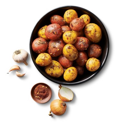 Garlic Chili Crisp Mini Creamer Potatoes - 16oz - Good & Gather™