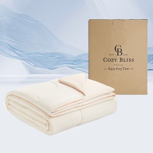 Cozy Bliss Dual-Sided Cooling Blanket, Lightweight Breathable Summer Comforter - 1 of 4