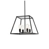Elegant Lighting Declan 20 inch pendant in black - 4 of 4