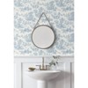 Nextwall Chateau Toile Peel And Stick Wallpaper Blue : Target