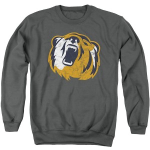 New York Institute of Technology Official Distressed Primary Logo Adult Crewneck Sweatshirt - 1 of 4