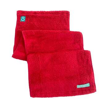 FACESOFT Eco Sweat Active Towel, No Microfiber Face Towel, Red, 1 Pc