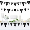 Big Dot of Happiness 30 Piece Graduation Cheers Party Pennant Triangle Banner - 2 of 4