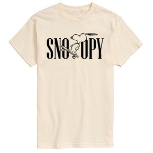 Men's - Peanuts - Skater Snoopy Short Sleeve Graphic T-Shirt - 1 of 4