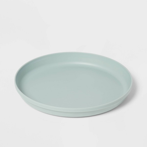 Set de 6 Platos Infantiles de Plástico de 7.4" - Pillowfort™: Apto para Microondas y Lavavajillas, Set de Comedor para Niños Pequeños 3