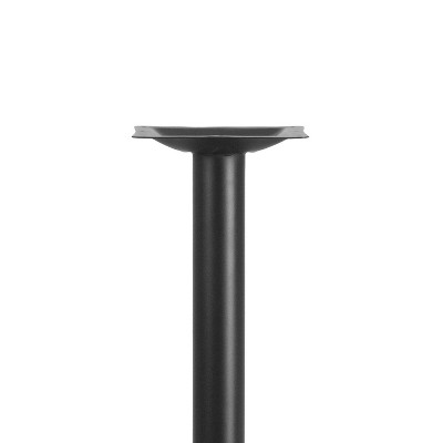 Black Cast Iron T-Base Restaurant Table Stand