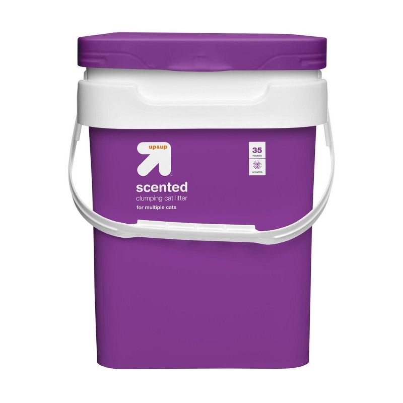 Scented Clumping Cat Litter Pail - up & up™, 3 of 6