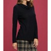 Women's Brushed Knit Cowl Neck Sweater - reneec. - 2 of 3