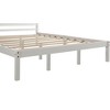 CAVINAS Twin Size Platform Bed Sleek Pine Bed Frame with Headboard and Wood Slats Support for Bedroom - 3 of 4