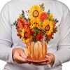 Paper Love HugePop Harvest Bouquet Pop Up Card, With Detachable Bouquet, 10"x14" - 2 of 4