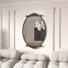 Apmir Oval High Quality Aluminum Alloy Framed French Cleat Mounted Baroque Wall Decor Bathroom Vanity Mirror with 3-Year Warranty - 2 of 4