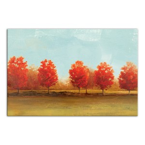 Creative Products Fall Day Trees 36 x 24 Canvas Wall Art - 1 of 4