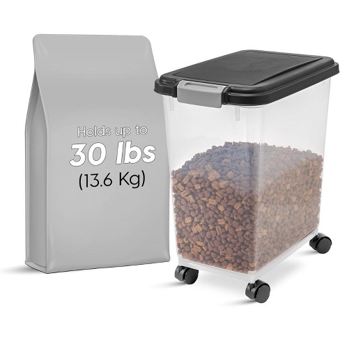 Airtight pet food store container