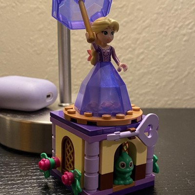 LEGO Disney Princess Twirling Rapunzel Building Toy 43214, with Diamond  Dress Mini-Doll and Pascal The Chameleon Figure, Wind Up Toy Rapunzel,  Disney