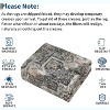 coucheta Multi-size Washable Vintage Area Rug for Living Room, Foldable Soft Stain Resistant Non Slip Low Pile Carpet, for Bedroom, Dining, Office - 4 of 4