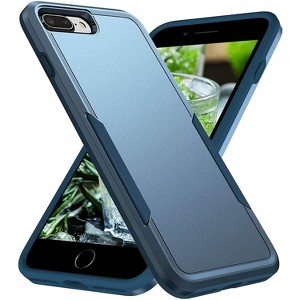 Entronix Case Compatible with iPhone 8 Plus/7 Plus - Soft-Touch Dual-Layer Sleek Cover - 1 of 4