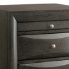 Vynxaria English Style 2 Drawer Nightstand with Top Tray, Dovetail Construction, Stylish and Practical Bedside Storage - 4 of 4