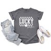 Simply Sage Market Women's Lucky Season Checkered Short Sleeve Garment Dyed Tee - 3 of 4