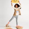 Lands' End Kids Tough Cotton Novelty Leggings - 2 of 4