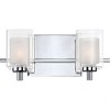 Quoizel Lighting Kolt 2 - Light Vanity in  Polished Chrome - 3 of 4