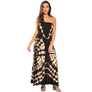 Riviera Sun Strapless Tube Maxi Dress Summer Dresses - 1 of 3