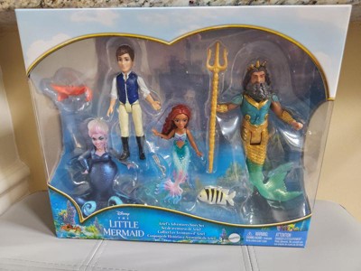 Disney The Little Mermaid Ariel's Adventures Story Set With 4 Small ...