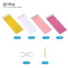 Unique Bargains Party Decoration Reusable Strong Rope Tassel Garland Banner 20 Pcs - 3 of 4