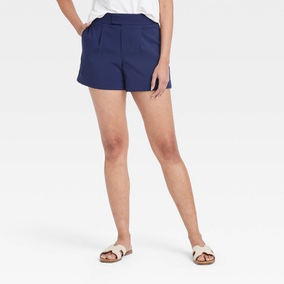 Women's High-Rise Tailored Shorts - A New Day™