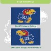 NCAA University of Kansas Flag with Grommets, 3'x5' KU Jayhawks Outdoor College Flags & Banners for Garden Patio Indoor Wall Décor - 2 of 4