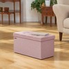 30" Storage Ottoman Bench, Ottoman with Storage, Ottoman Bench, Hold up to 660lb for Living Room - 4 of 4