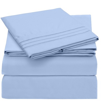 4 Piece Microfiber Sheet Set - Mellanni
