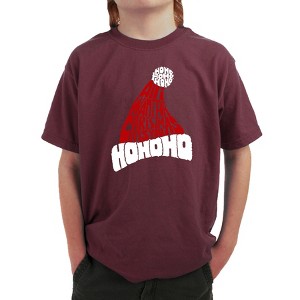 LA Pop Art All I Want for Christmas is You - Boy's Word Art T-Shirt - 1 of 4