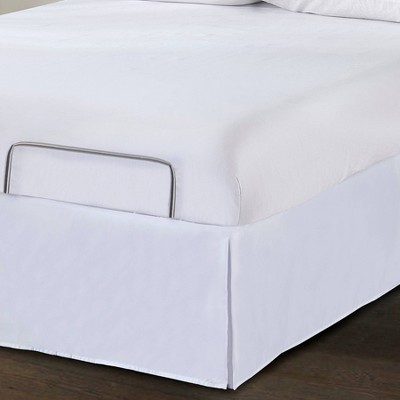 Adjustable Bed Wrap-around 15" Tailored Bed Skirt - Bed Maker's : Target