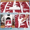 Rugs Washable for Christmas Home Decor Indoor Non Slip Carpet Soft Low Pile with Xmas Tree Reindeer Snowflake for Living Room - 4 of 4