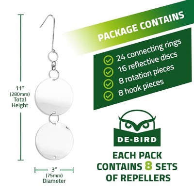 Original Stationery De-Bird Repellent Disks - Thumbnail 2