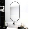 Bathroom Mirror Black Aluminum Frame - 3 of 4