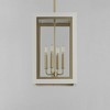 Maxim Lighting Neoclass 4 - Light Pendant in  White/Gold - 3 of 3