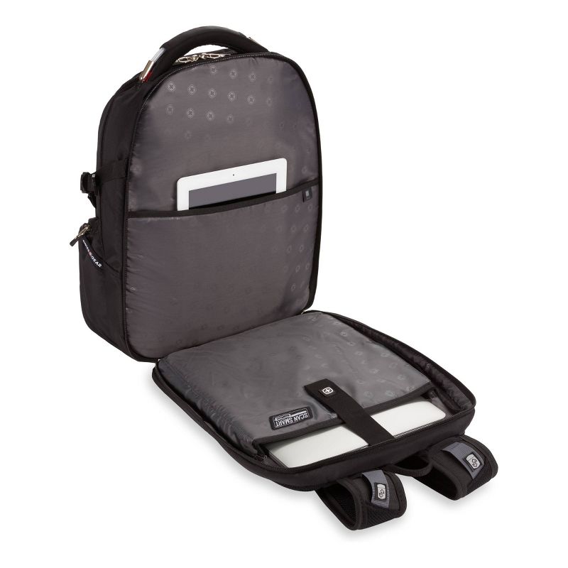 SWISSGEAR Scan Smart TSA Laptop 17.5&#34; Backpack - Black, 3 of 15