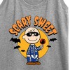 Women's - Peanuts - Scary Sweet Graphic Racerback Tank - 2 of 4