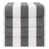 American Soft Linen Turkish Beach Towel, 100% Cotton Cabana Striped Beach Towel, 30 in by 60 in Soft Absorbent Beach Pool Towel - 2 of 4