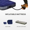 Vynxaria Outsunny Multifunctional Folding Camping Cots for Adults, Elevated Tent with Sleeping Bag, Thick Air Mattress Pad - 4 of 4