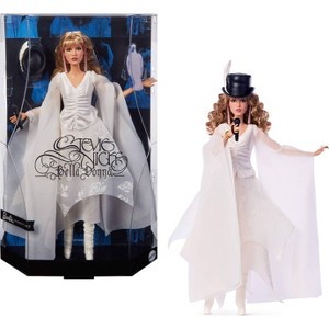 Barbie Signature Stevie Nicks Bella Donna Collector Doll with Flowing White Dress & Accessories - 1 of 4