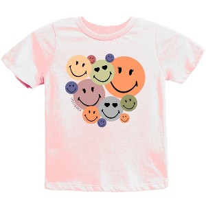 The Juniper Shop SmileyWorld Stacked Smiles Youth Short Sleeve Tee - 1 of 4