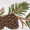 C&F Home Pinecone Branch Tufted Pillow - 3 of 4