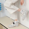 Anna-Kaci Ribbed Ankle Socks with Contrast Toe and Heart Detail for Everyday Casual Wear - 3 of 4