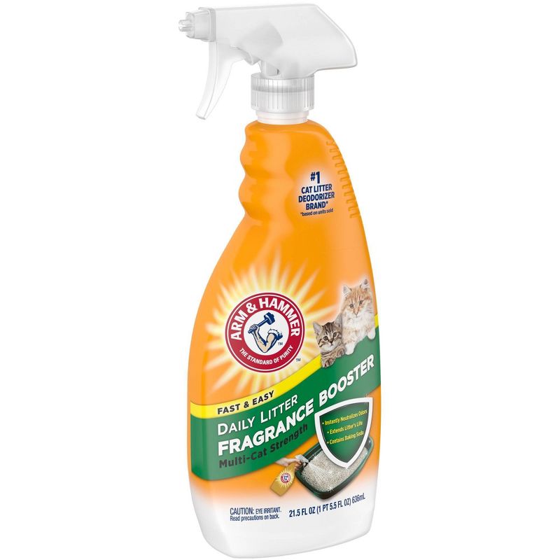 Arm &#38; Hammer Daily Litter Fragrance Booster Deodorizer for Cats - 21.5 fl oz, 3 of 7