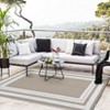 Waterproof Outdoor Rug – Reversible Plastic Straw Mat for Patio, RV, Camping, Porch, Deck, Balcony - 2 of 4