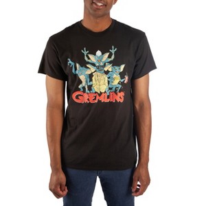 Gremlins Group Black T-Shirt - 1 of 1